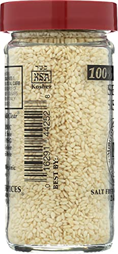 Morton & Bassett Sesame Seed Org pouring jar for easy sprinkling