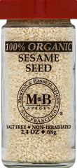Morton & Bassett Sesame Seed Org sealed container ready for pantry storage