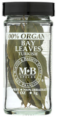 Morton & Bassett Turkish bay leaves jar enhancing soups and stews with aroma