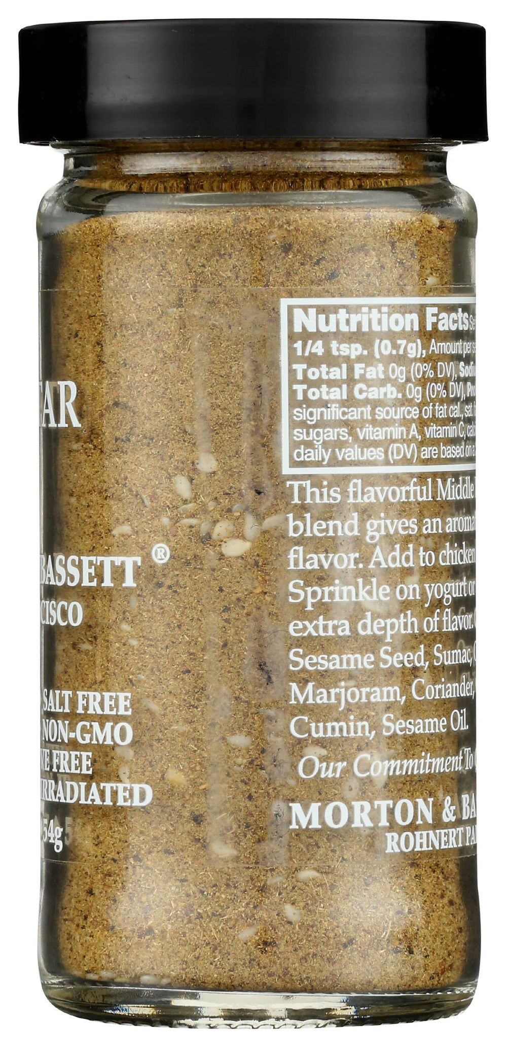 Morton & Bassett Za’atar roasted veggies shot highlights colorful savory glaze