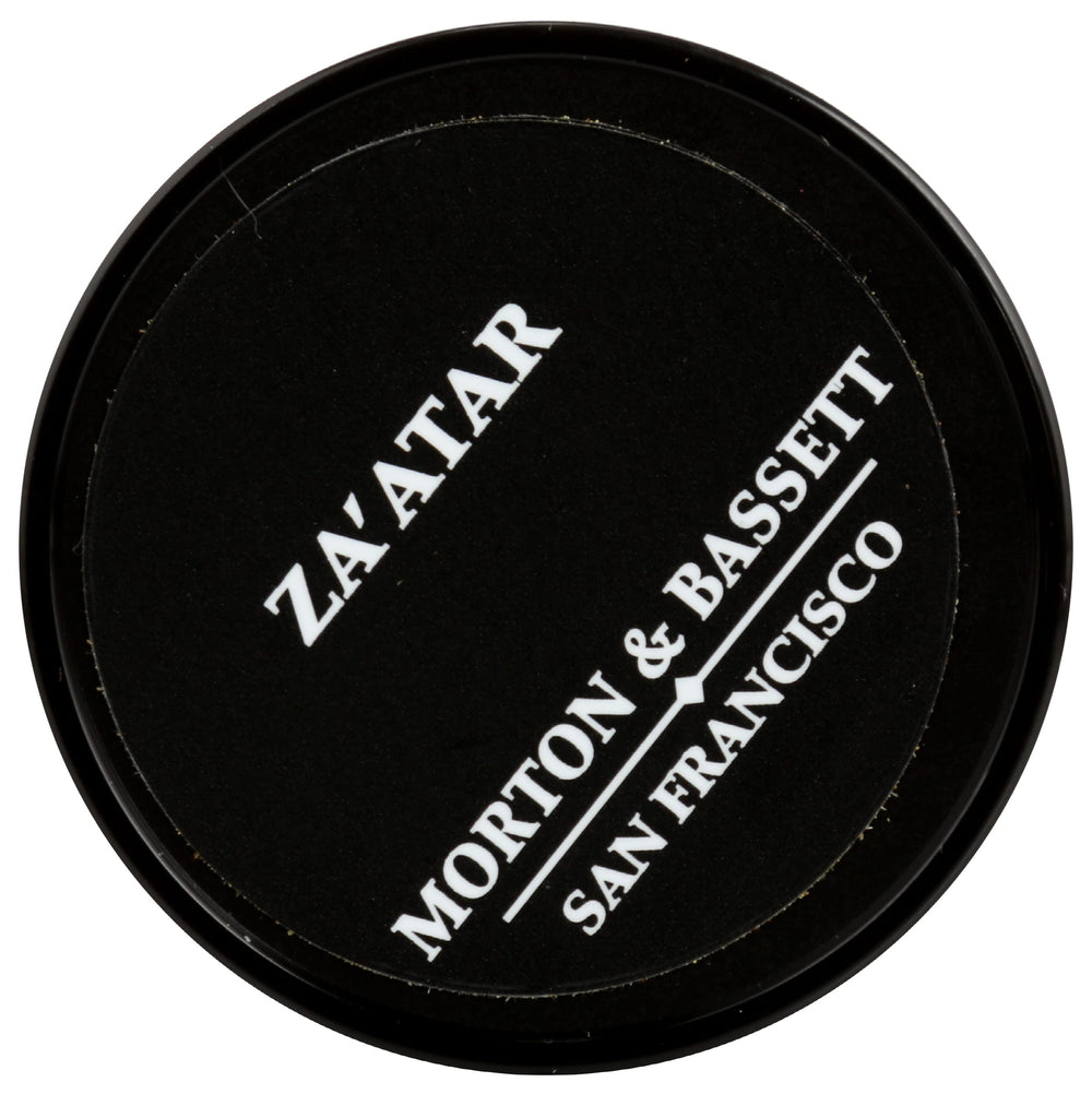 Morton & Bassett Za’atar yogurt hummus drizzle emphasizes depth and aroma