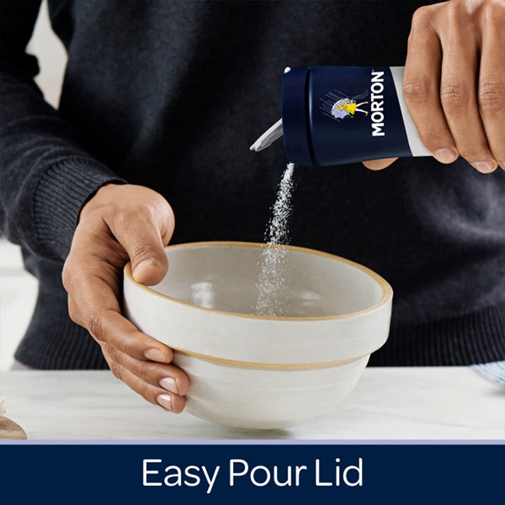 Morton salt on chocolate dessert enhances sweetness and depth.