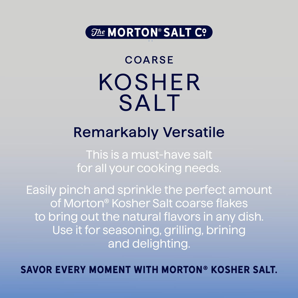 Morton Coarse Kosher Salt rimmed glass demonstrating even salt edge.