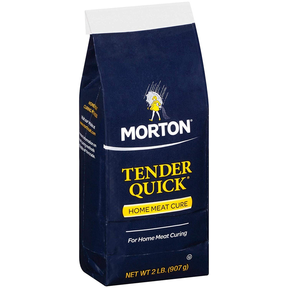 Morton curing salt Tender Quick pack ready for home meat curing and flavor enhancement