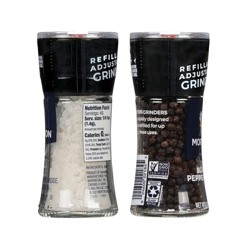 Morton grinder set in a kitchen scene for versatile cooking and finishing.