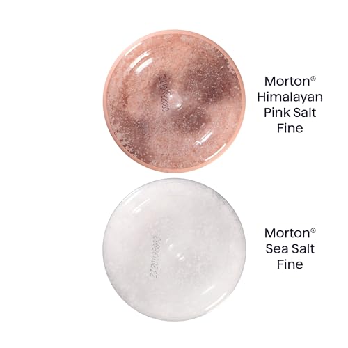 Morton Himalayan pink salt 17.6oz adds pink hue and flavor