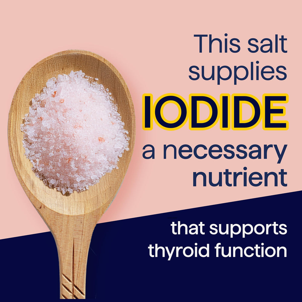 Morton Himalayan pink salt crystal detail showing mineral richness