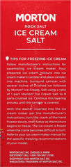 Morton Ice Cream Salt 4lb box for family gatherings