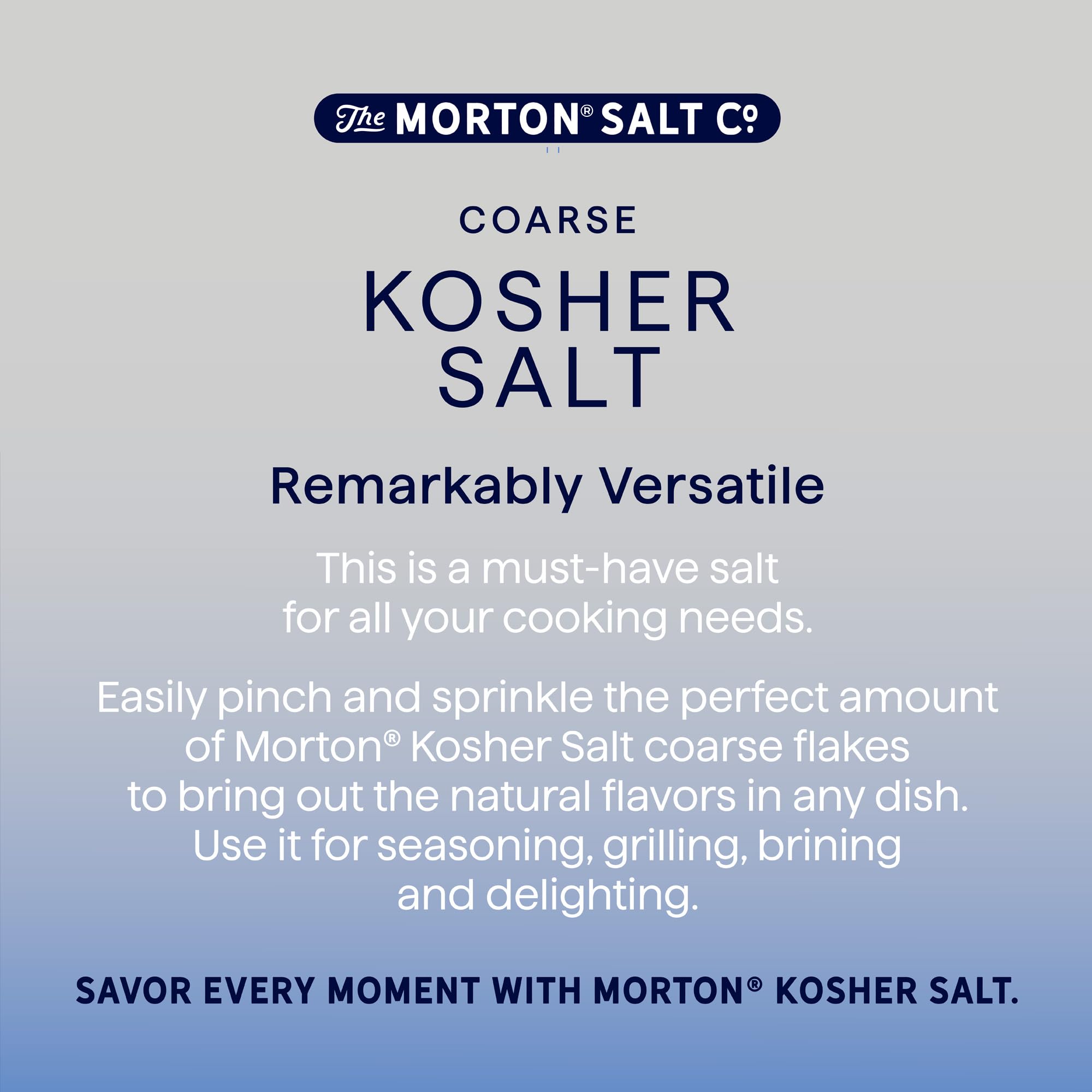 Brining with Morton Kosher Salt in a glass bowl for moisture and flavor