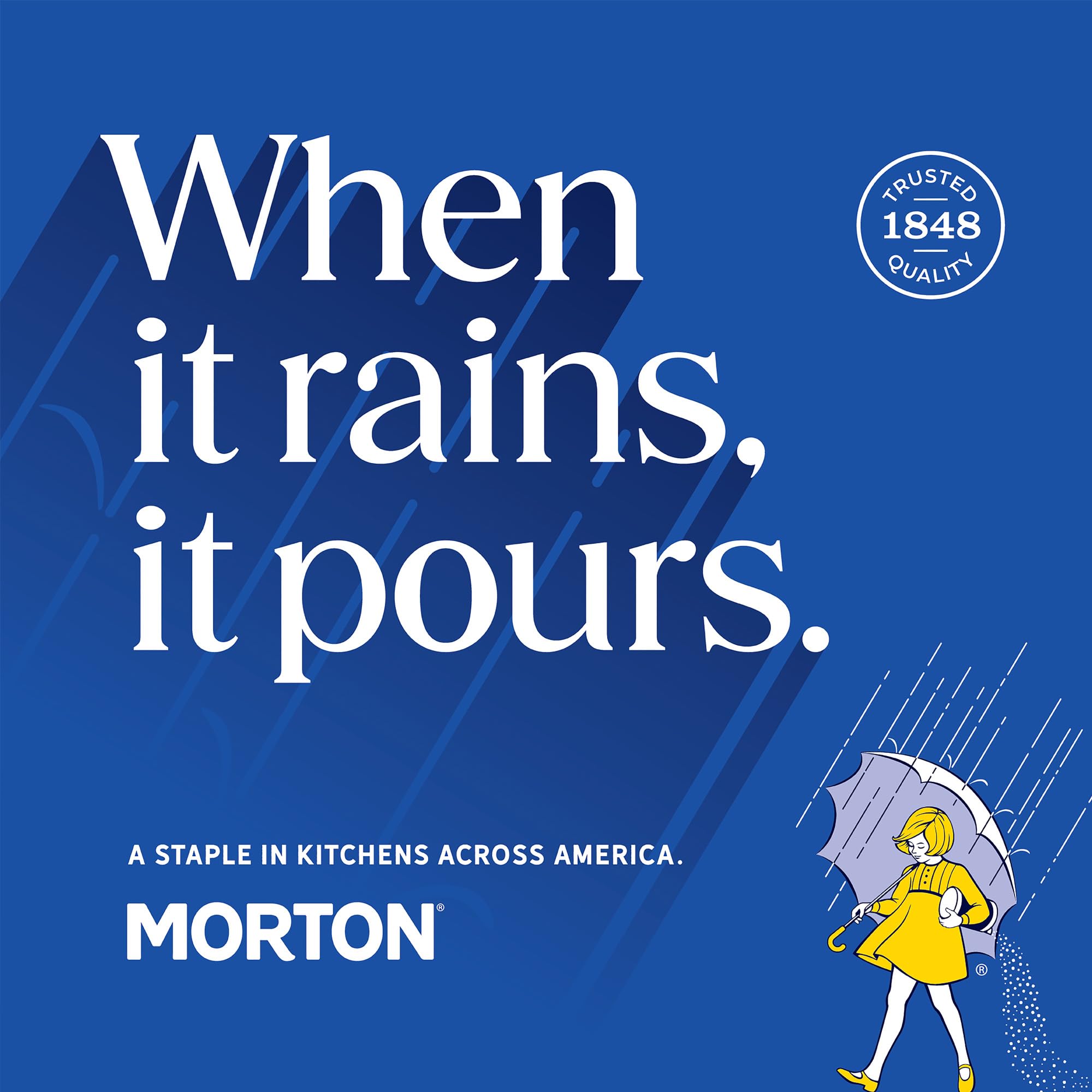 Rimming a cocktail glass with Morton Kosher Salt for a clean edge