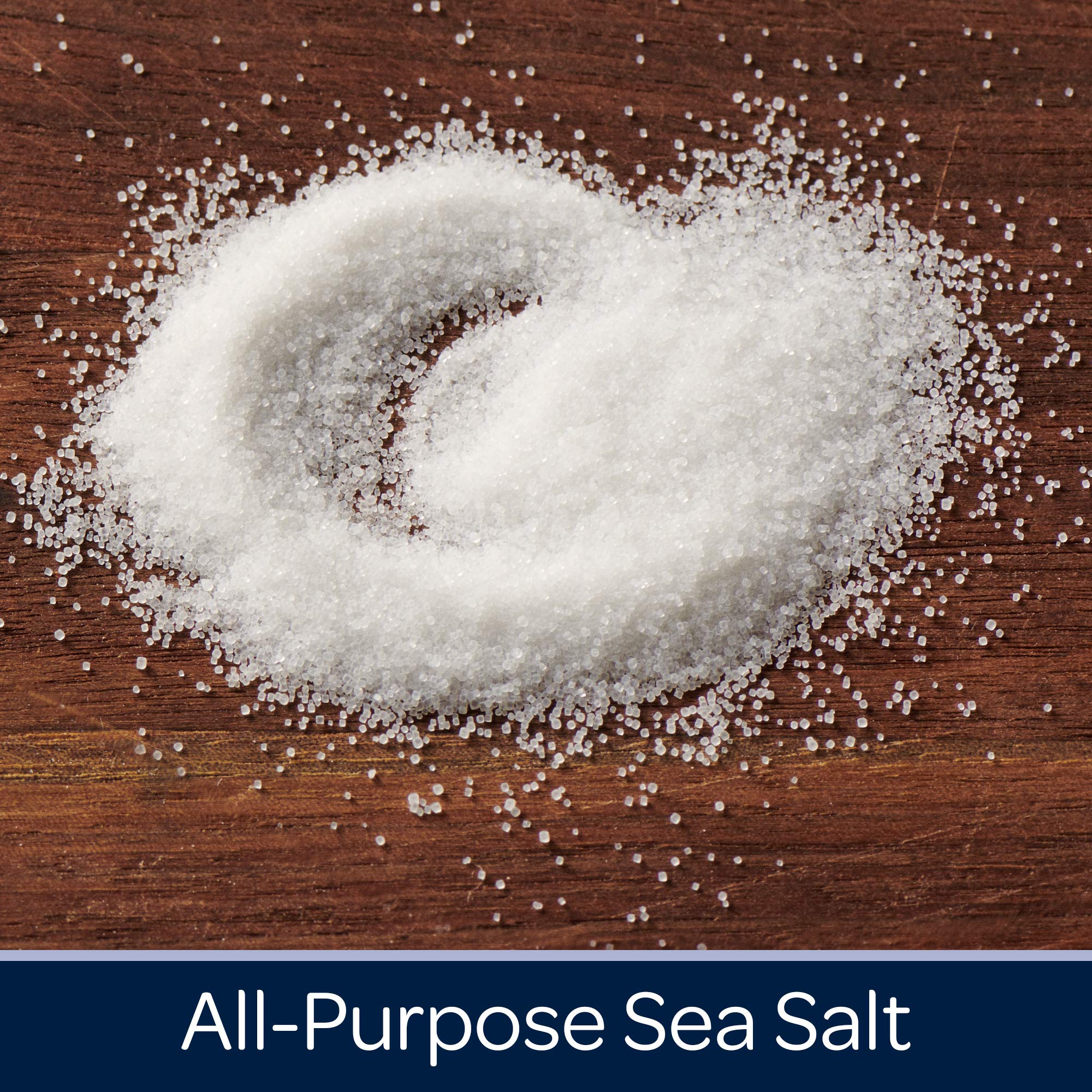Morton Natural Sea Salt Round dish-ready crystals for cooking