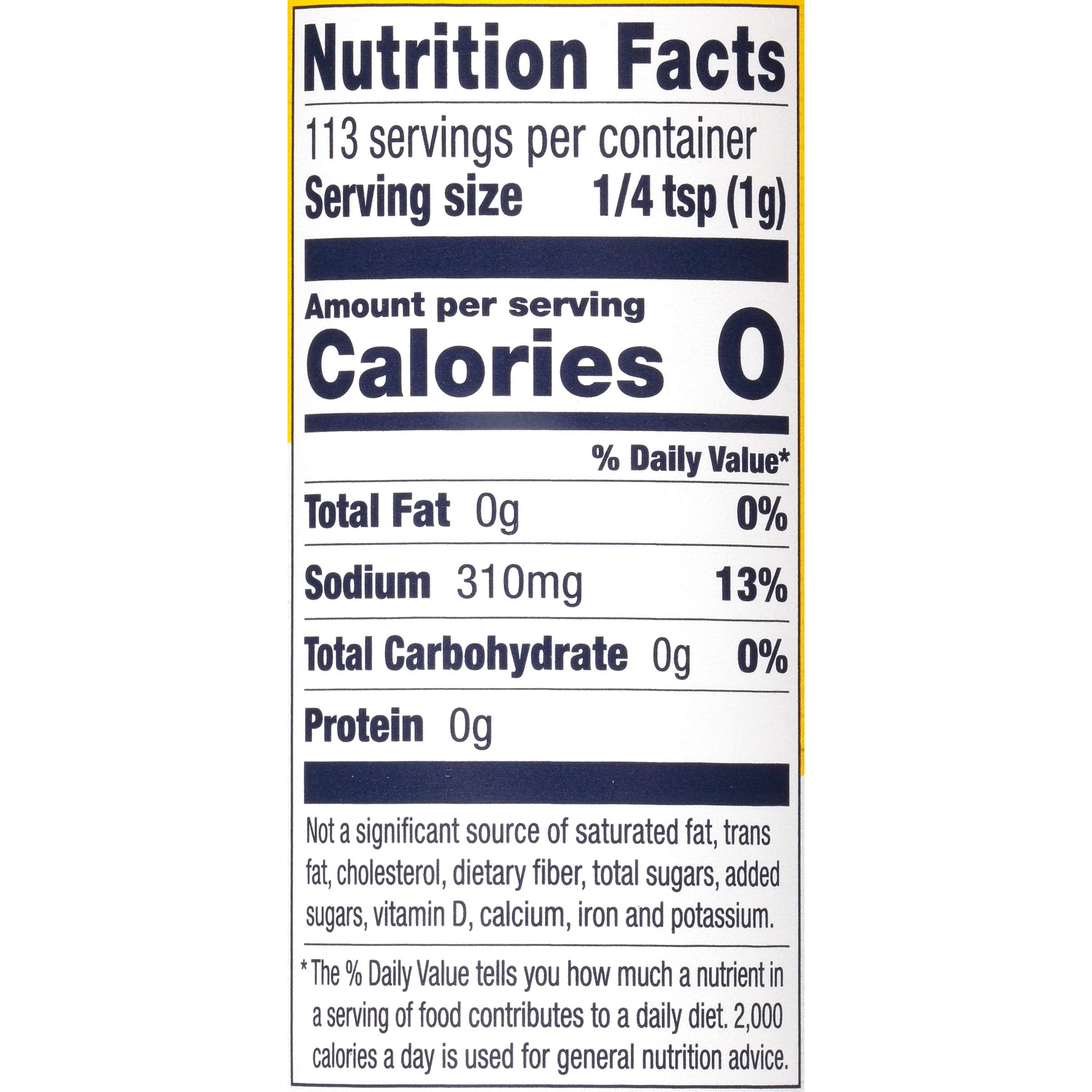 Morton Nature's Seasons ingredient close-up showing onion and garlic profile