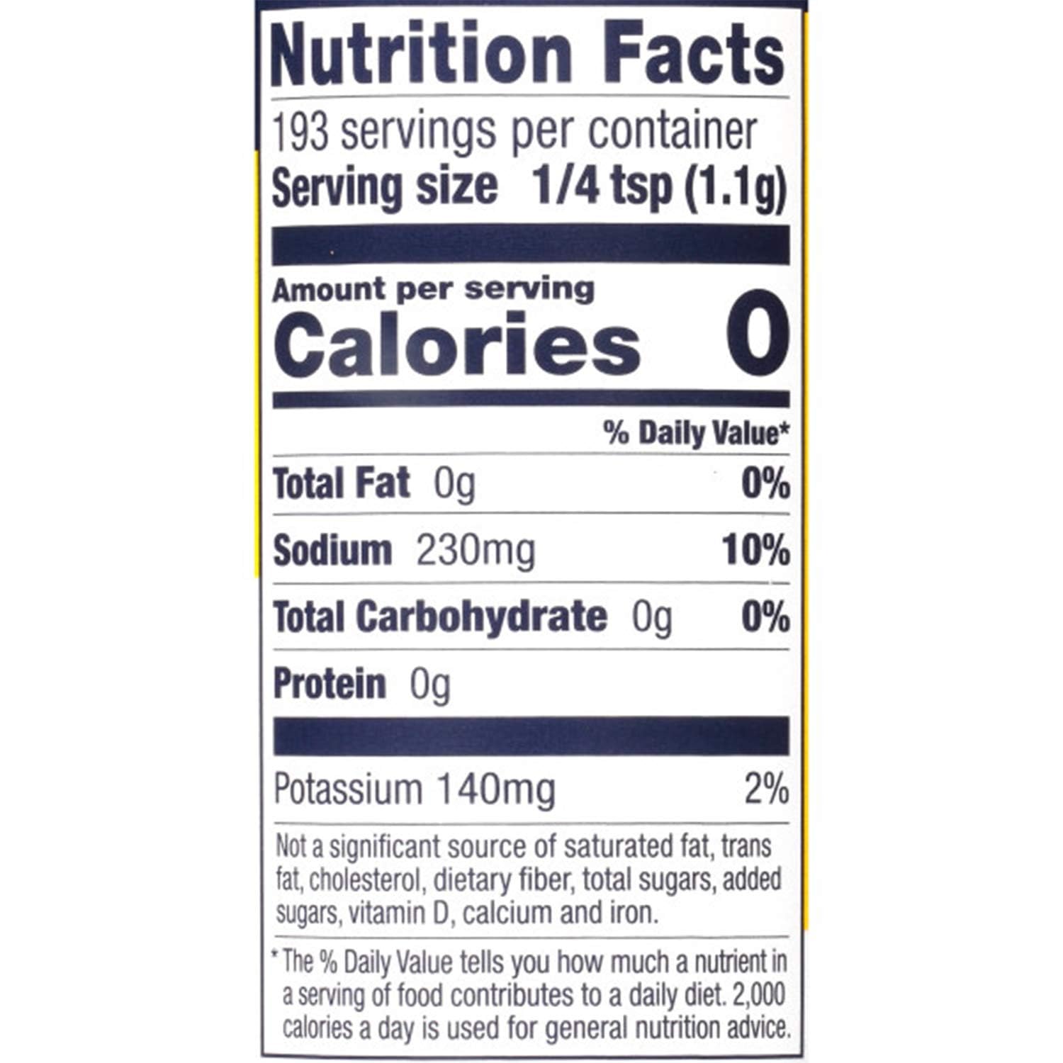 Morton Nature's Seasons reduced-sodium shaker on table for easy seasoning during meals.