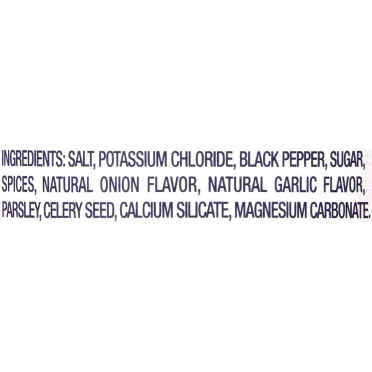 Morton Nature's Seasons reduced-sodium spice blend closeup highlights balanced onion and garlic flavors.