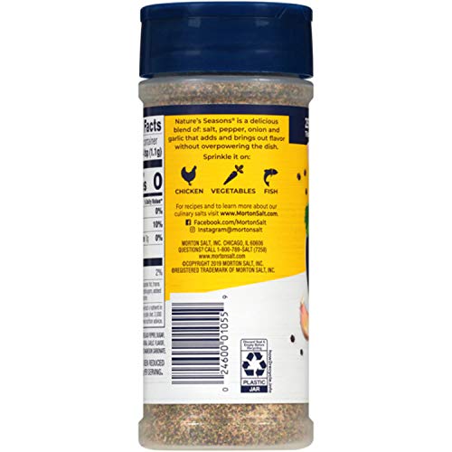 Morton Nature's Seasons Seasoning Blend stirred into sauce for balanced savoriness
