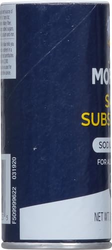 Morton Salt Substitute back-of-pack, noting ingredients and serving ideas.
