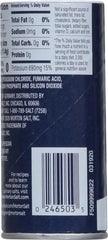 Morton Salt Substitute front-label close-up, showcasing sodium-free formula for versatile seasoning.