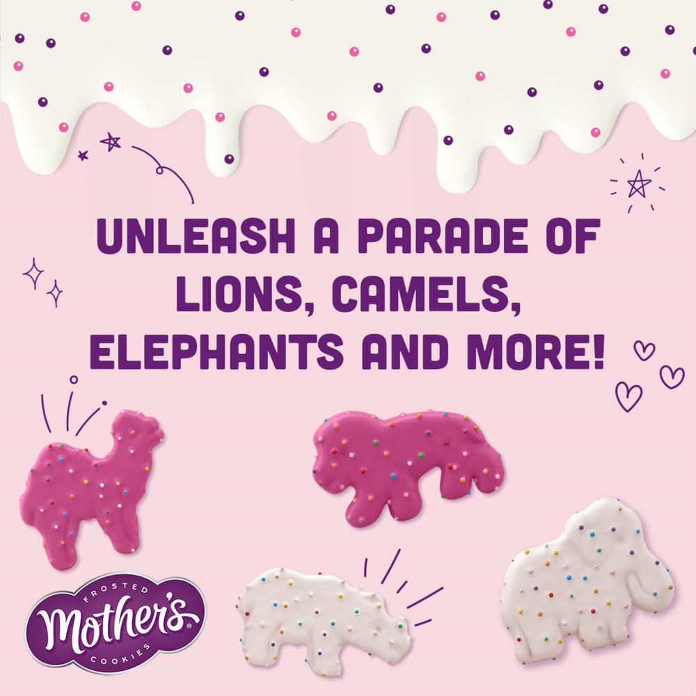 Mother's Circus Animal Cookies 9oz animal-shaped cookies, playful shapes ideal for parties.