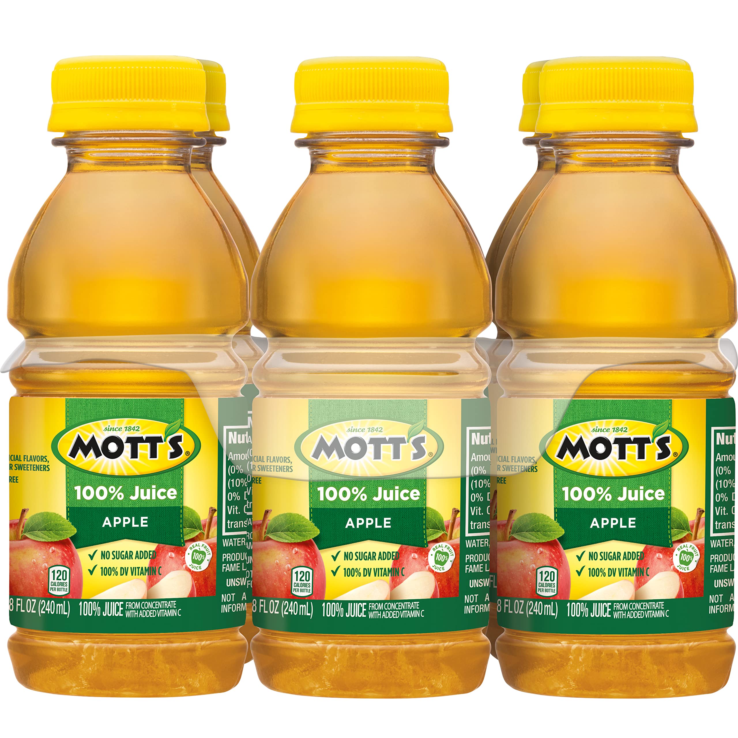 Mott's Apple Juice paired with a healthy snack option