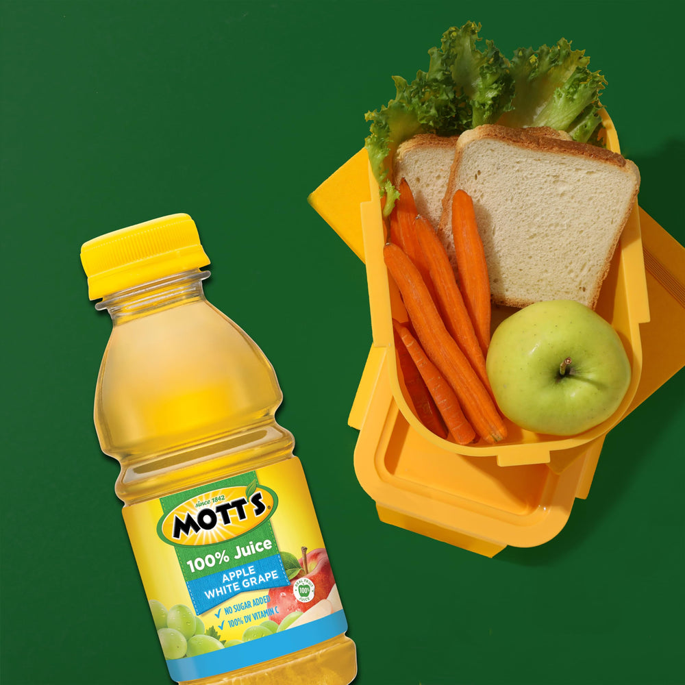 Reseal-cap keeps Mott's juice fresh after opening.