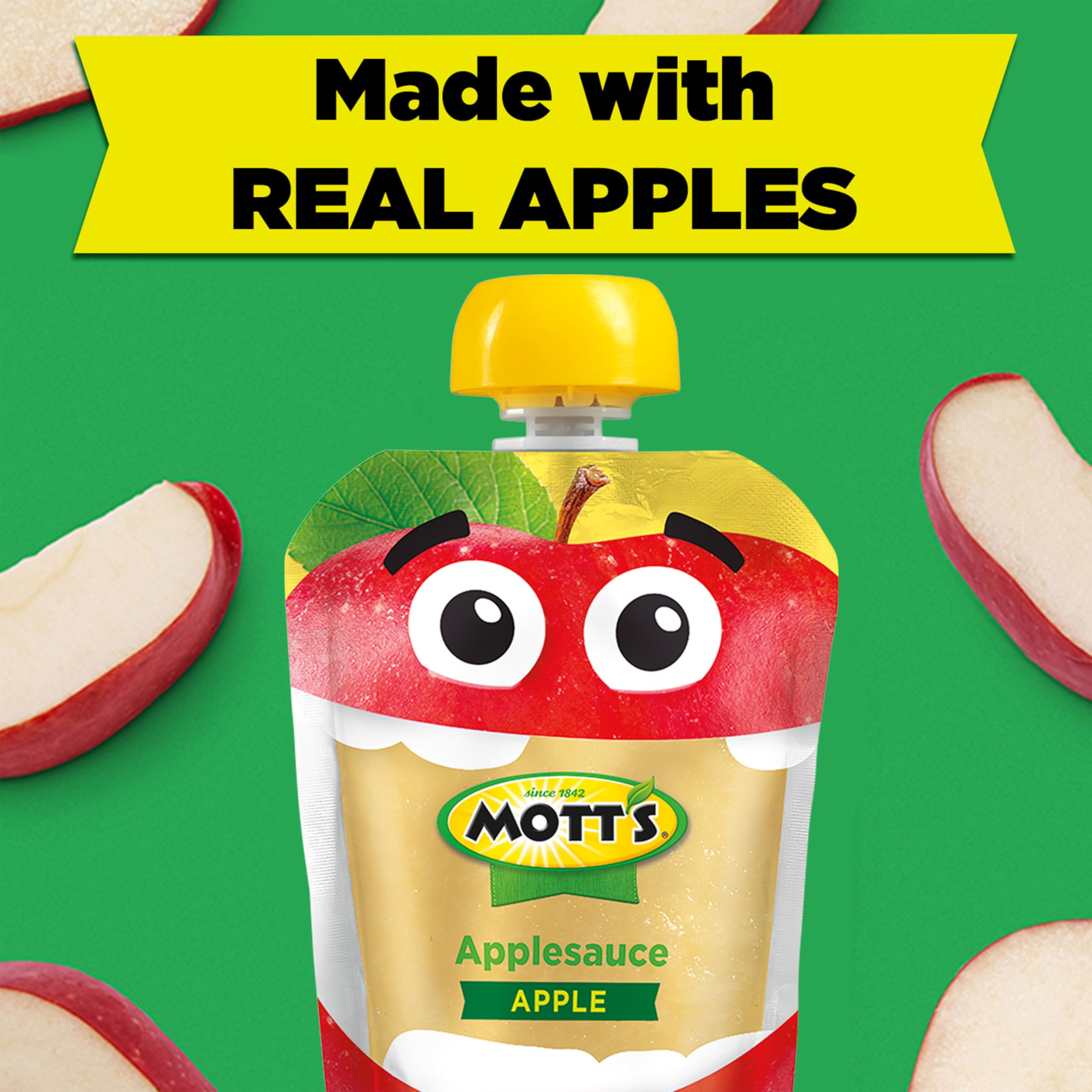 Motts Cinnamon flavor option for variety in snacks.