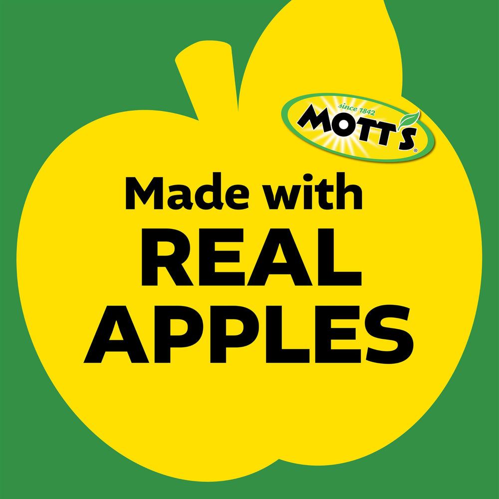 Mott's no artificial flavors label promotes clean, wholesome snacking