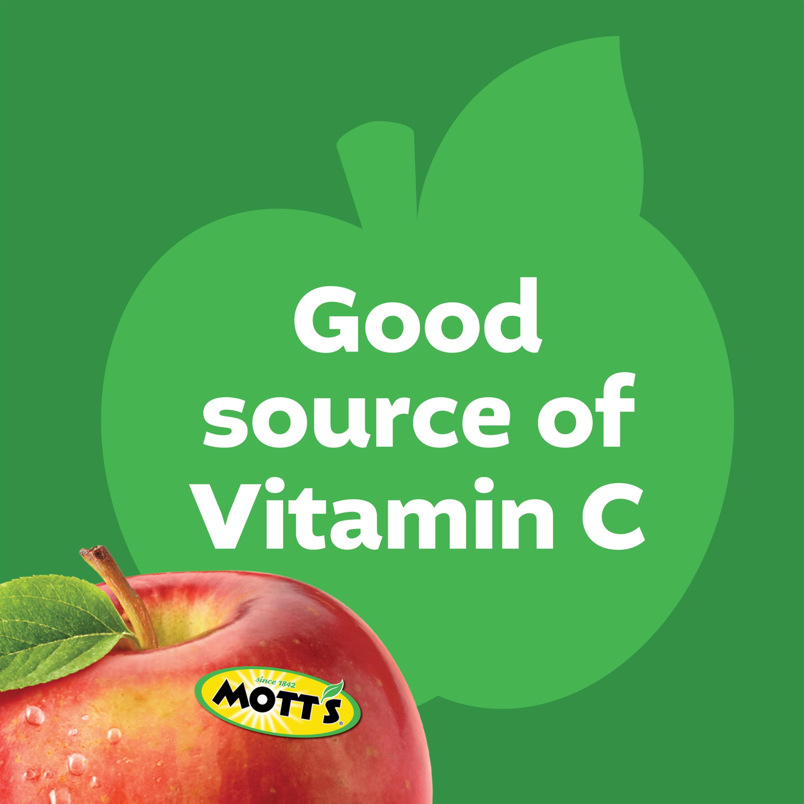 Portable Mott's applesauce pouch ready for travel