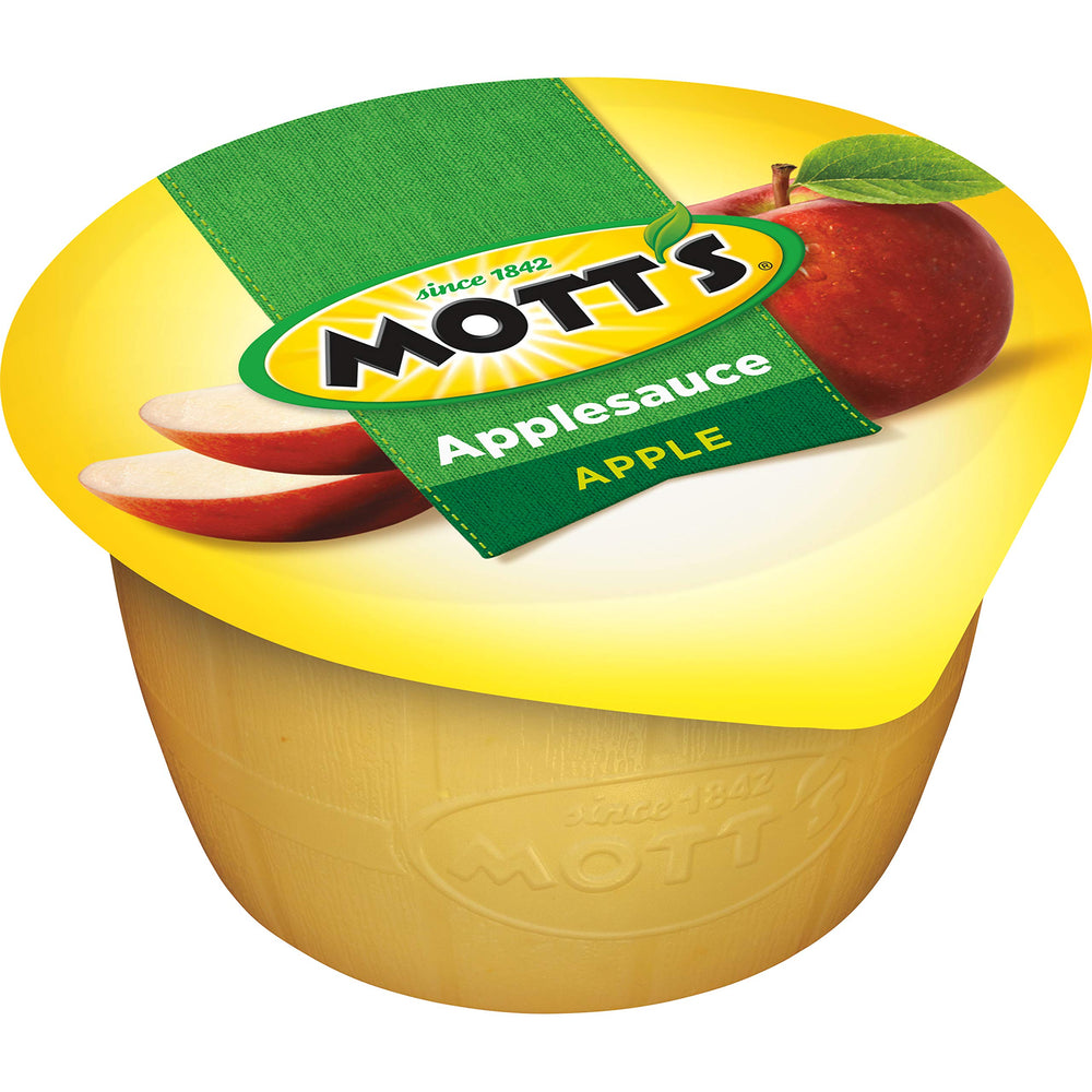 On-the-go snack setup showing Motts cups fit busy schedules.