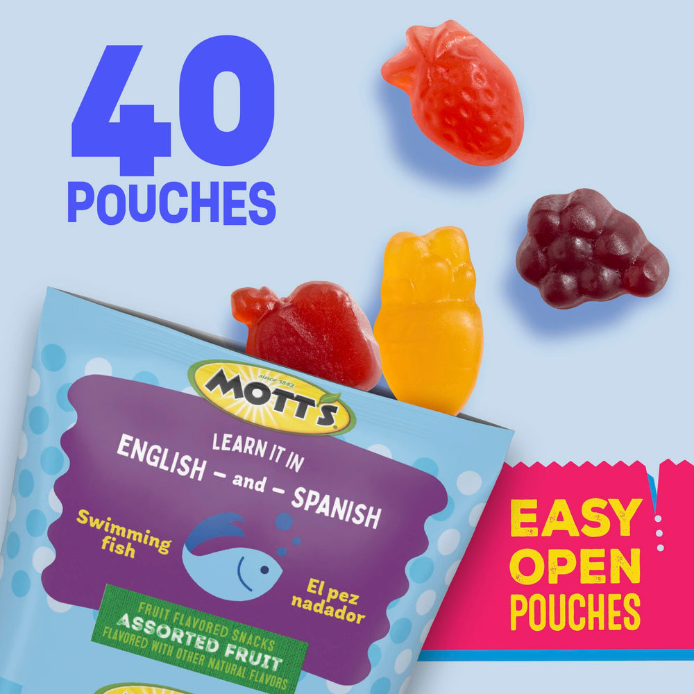 Motts 40-count family pack with multiple pouches visible