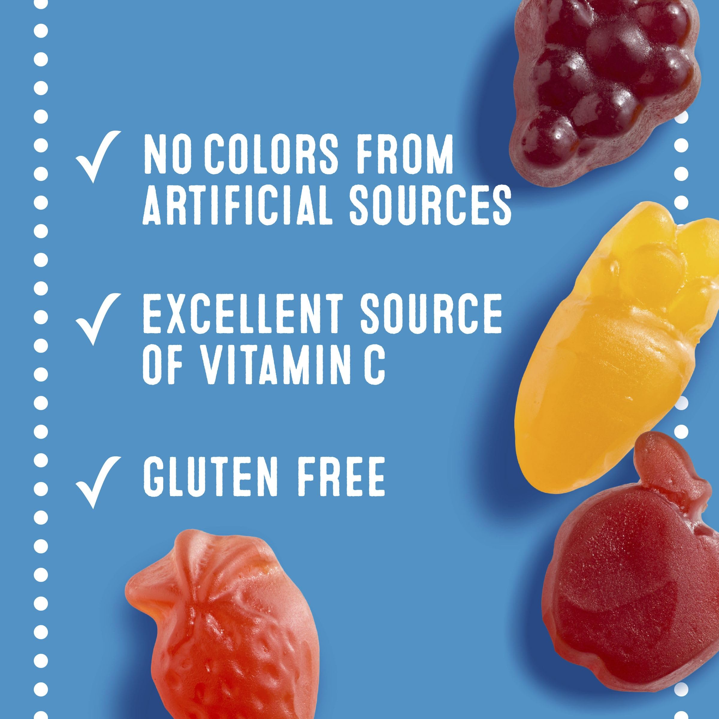 Mott's colorful gummies scene, kid-friendly bites for lunchboxes and trips.