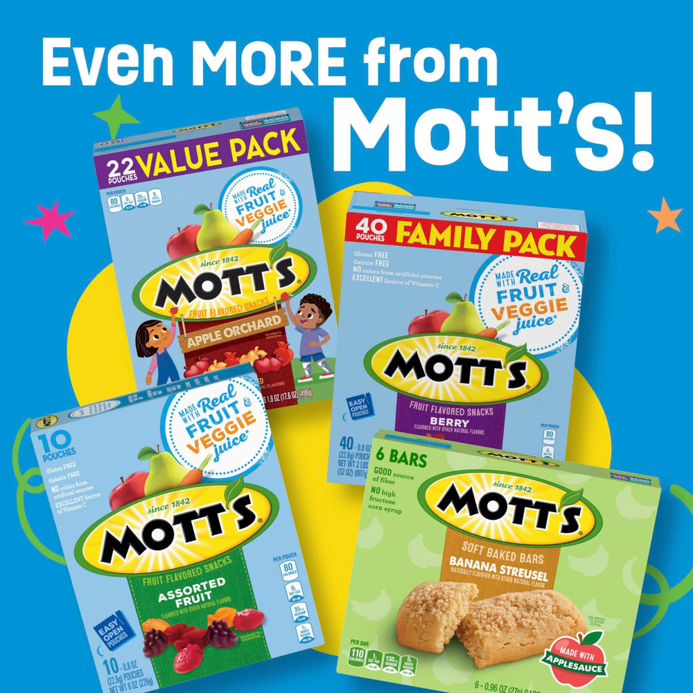 Family pack display with 40 pouches ready to share.