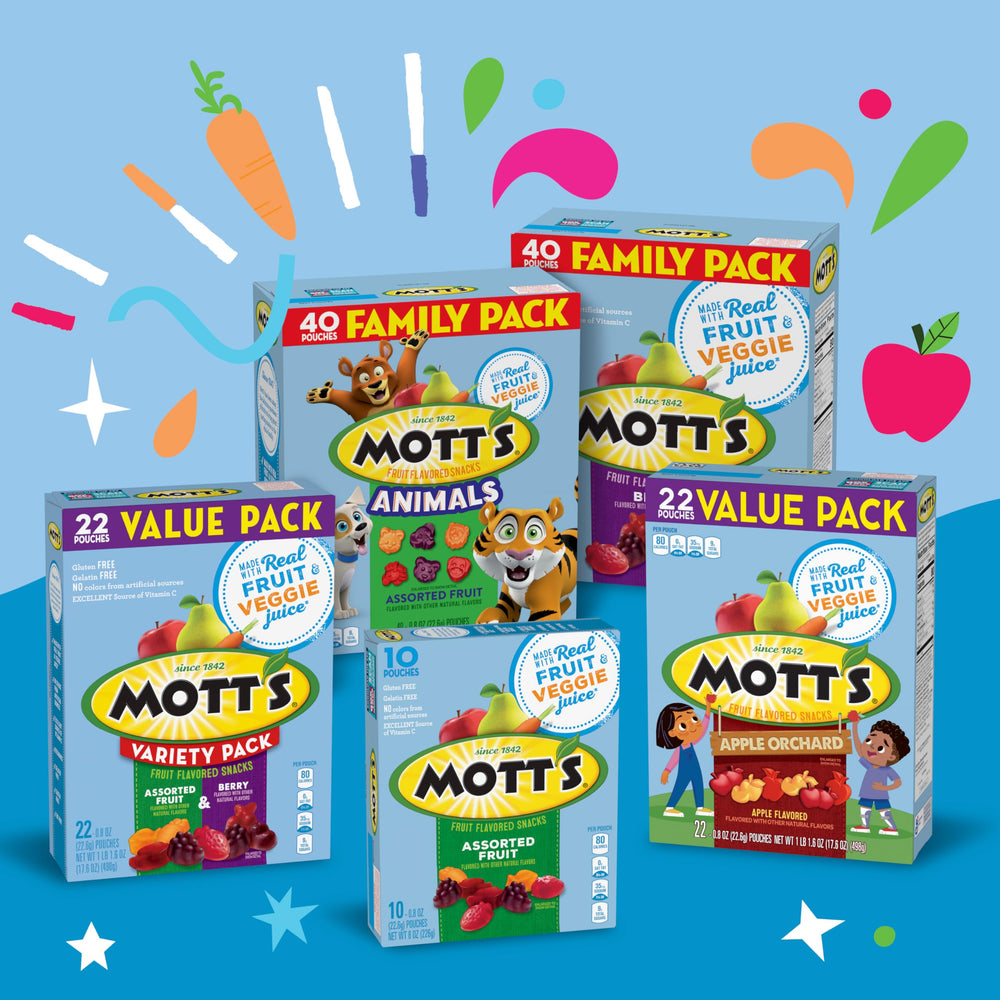  Bite-sized Mott's gummies for family-friendly after-school moments
