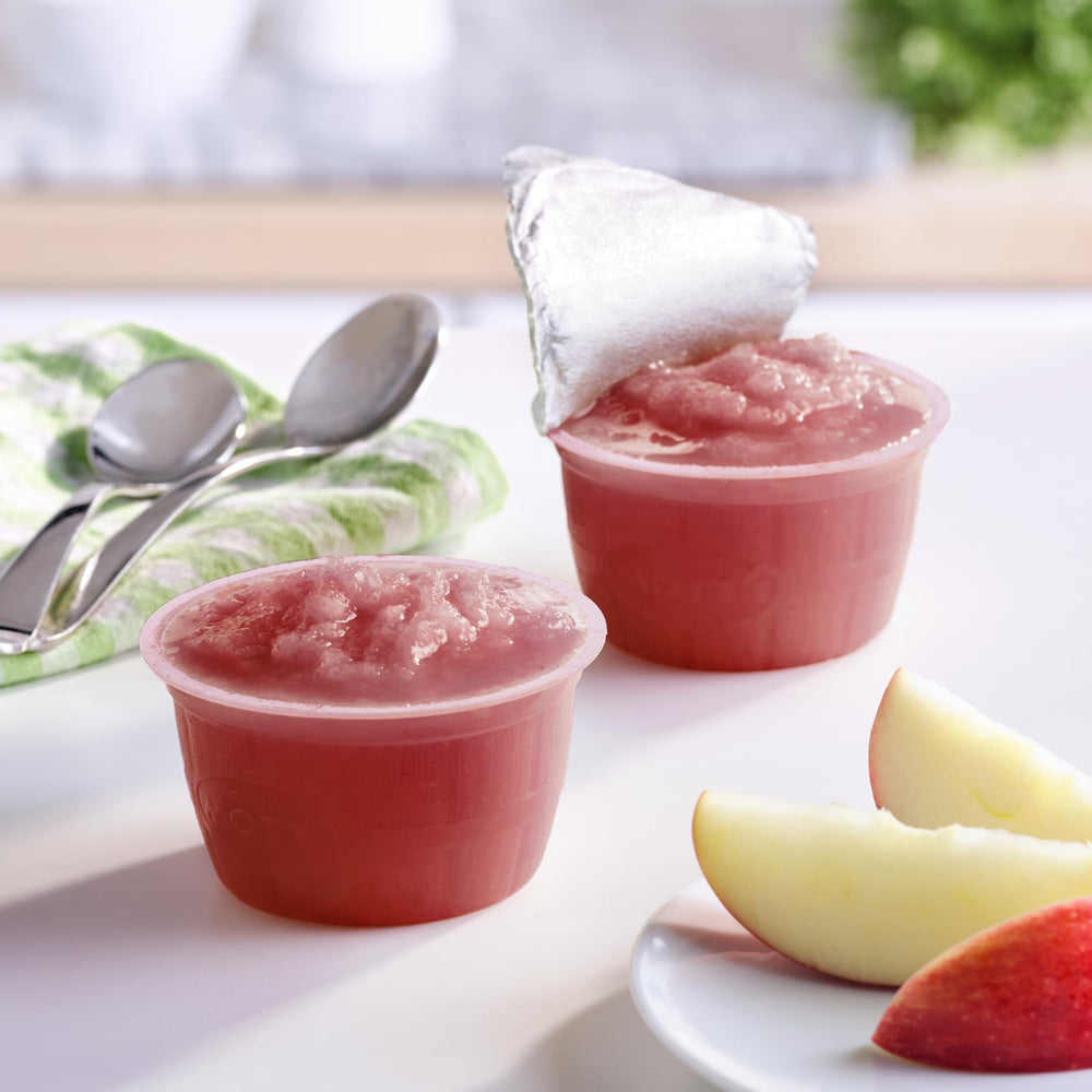 Mott's Cherry Applesauce ingredients no artificial flavors emphasize clean ingredients