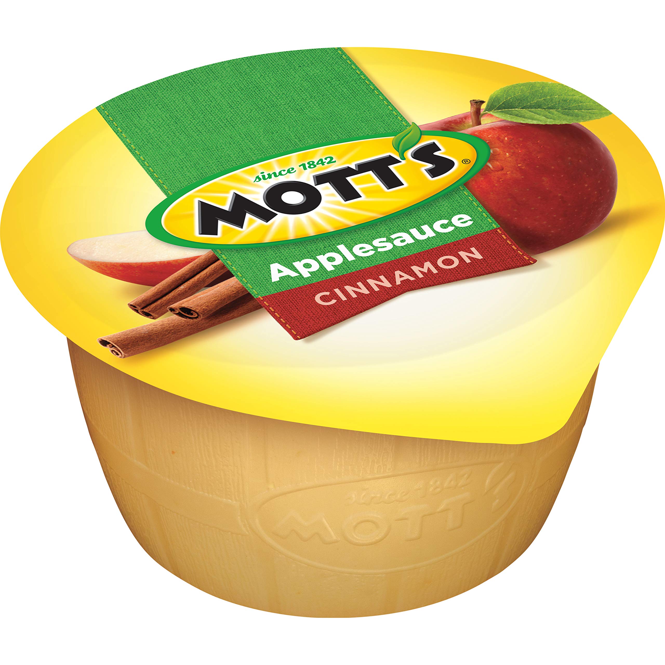 Clear ingredient list shown on cup communicates simple ingredients.
