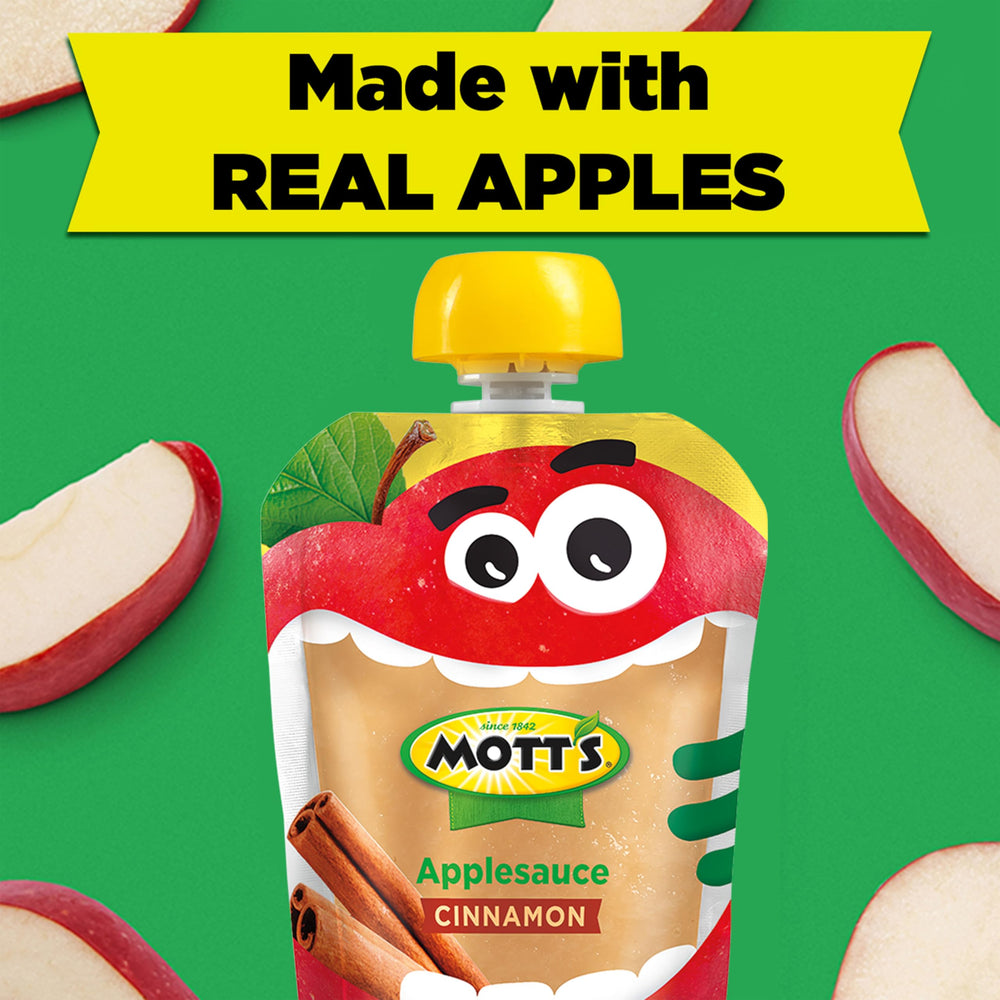 Mott's Cinnamon Applesauce portion-control idea for lunches