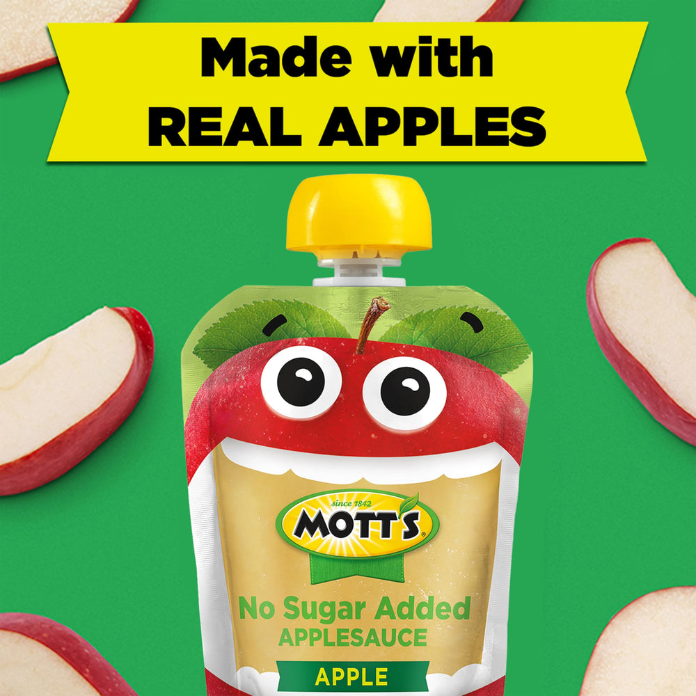 Mott's applesauce offers a versatile, portable treat for active families
