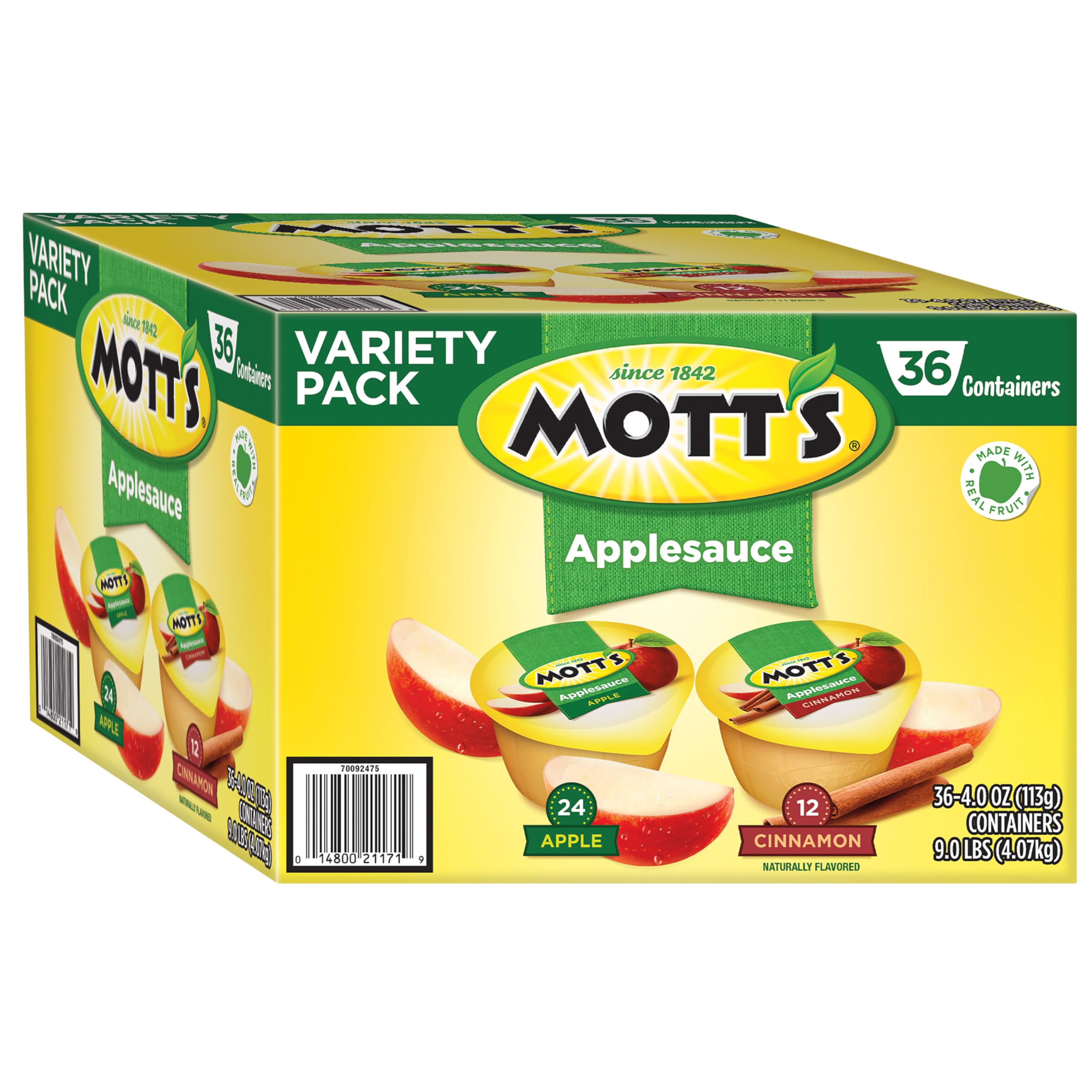 Motts cups in a tote bag for on-the-go snacking