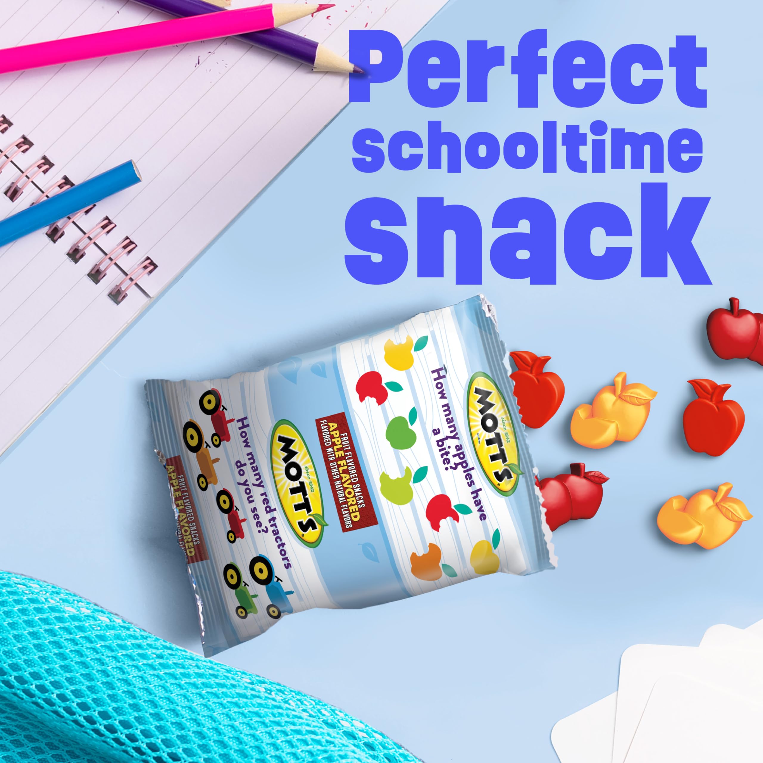 Easy-open pouches from Mott's for quick, mess-free snacking