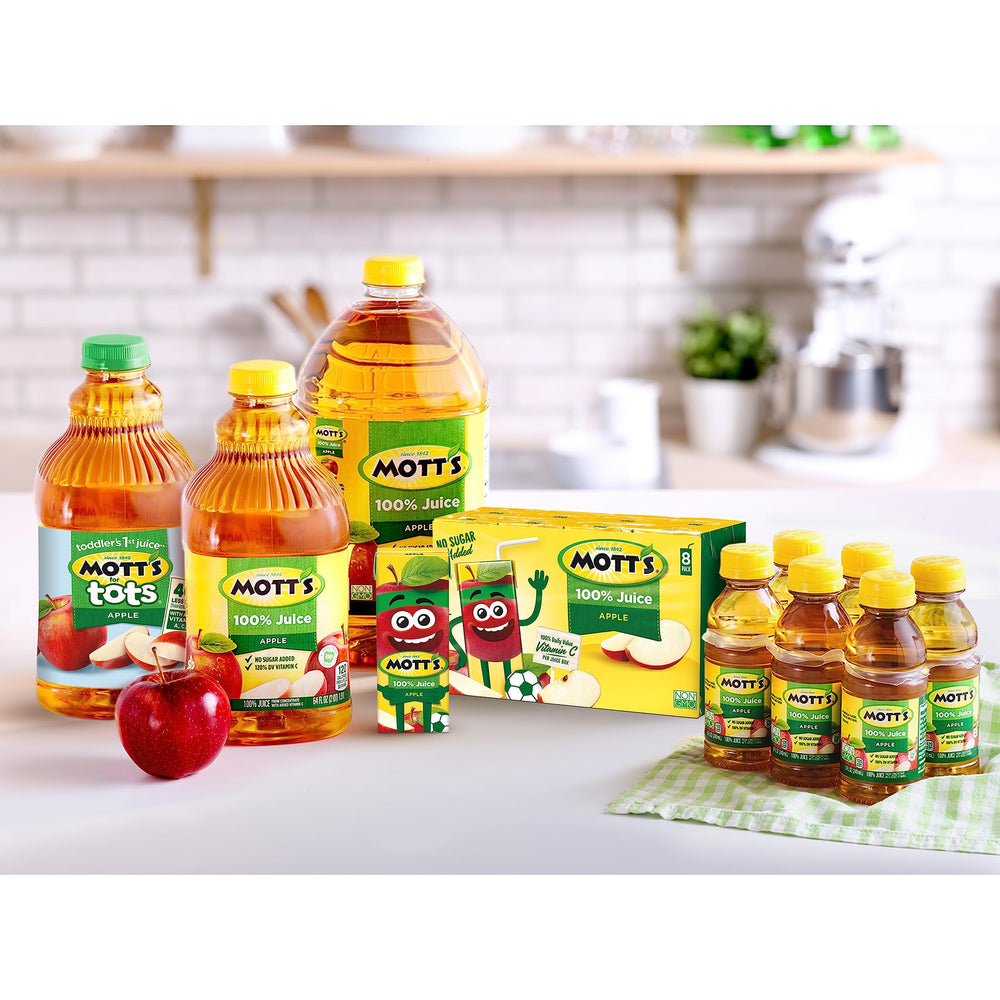Mott's For Tots label notes no artificial colors or sweeteners