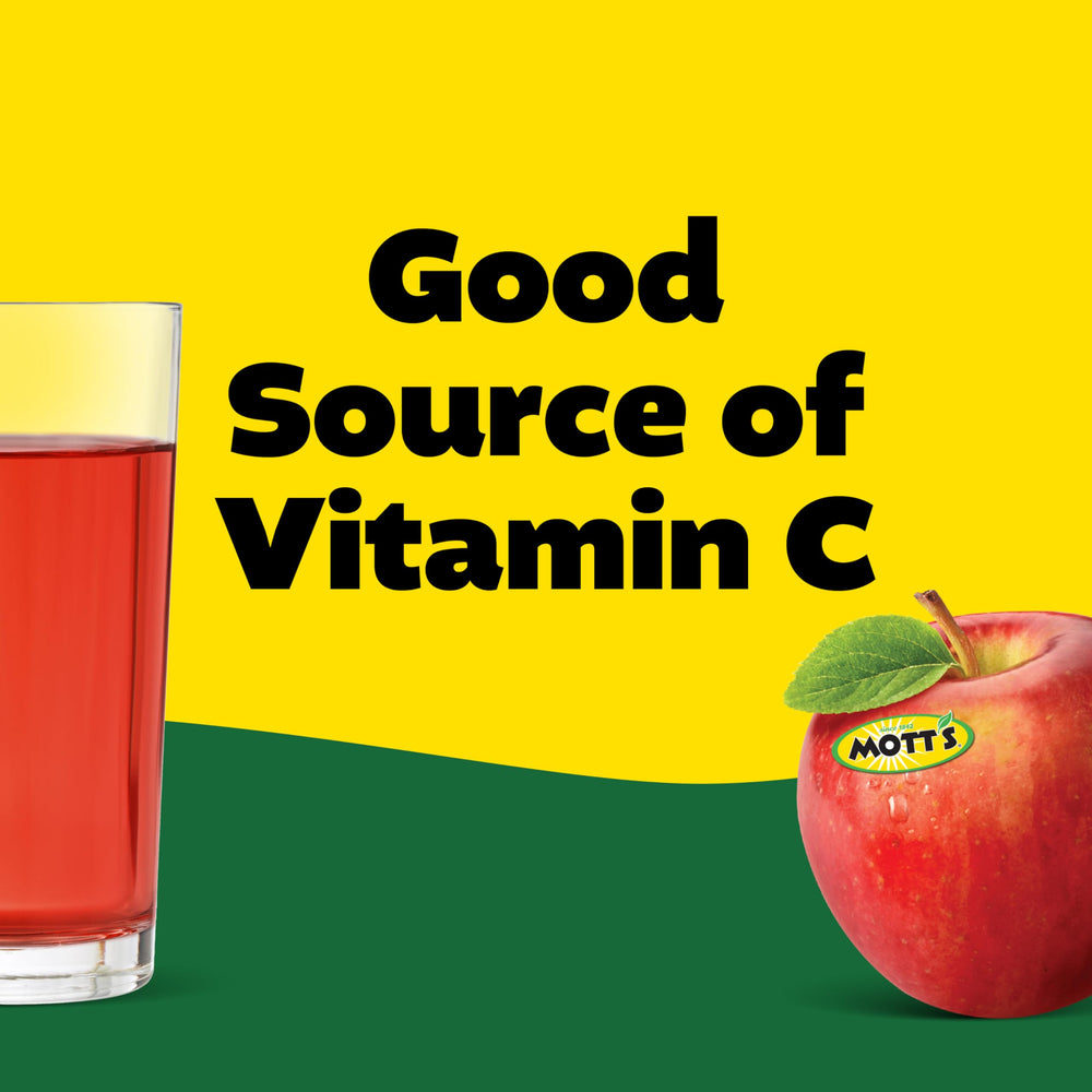 Gluten-free label on Mott's Fruit Punch bottle