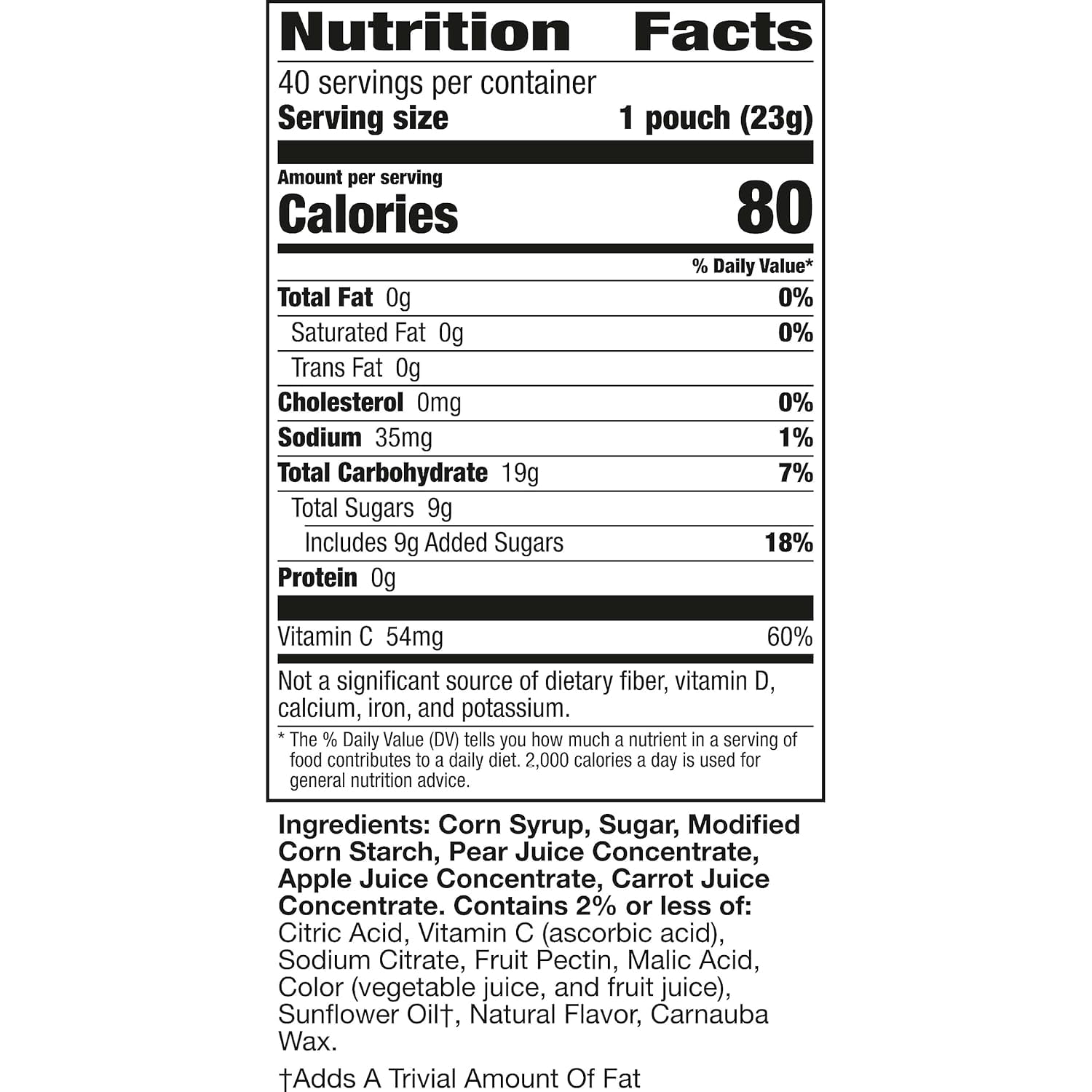 Mott's gluten-free fruit snacks with real fruit juice for tasty, allergen-friendly snacking