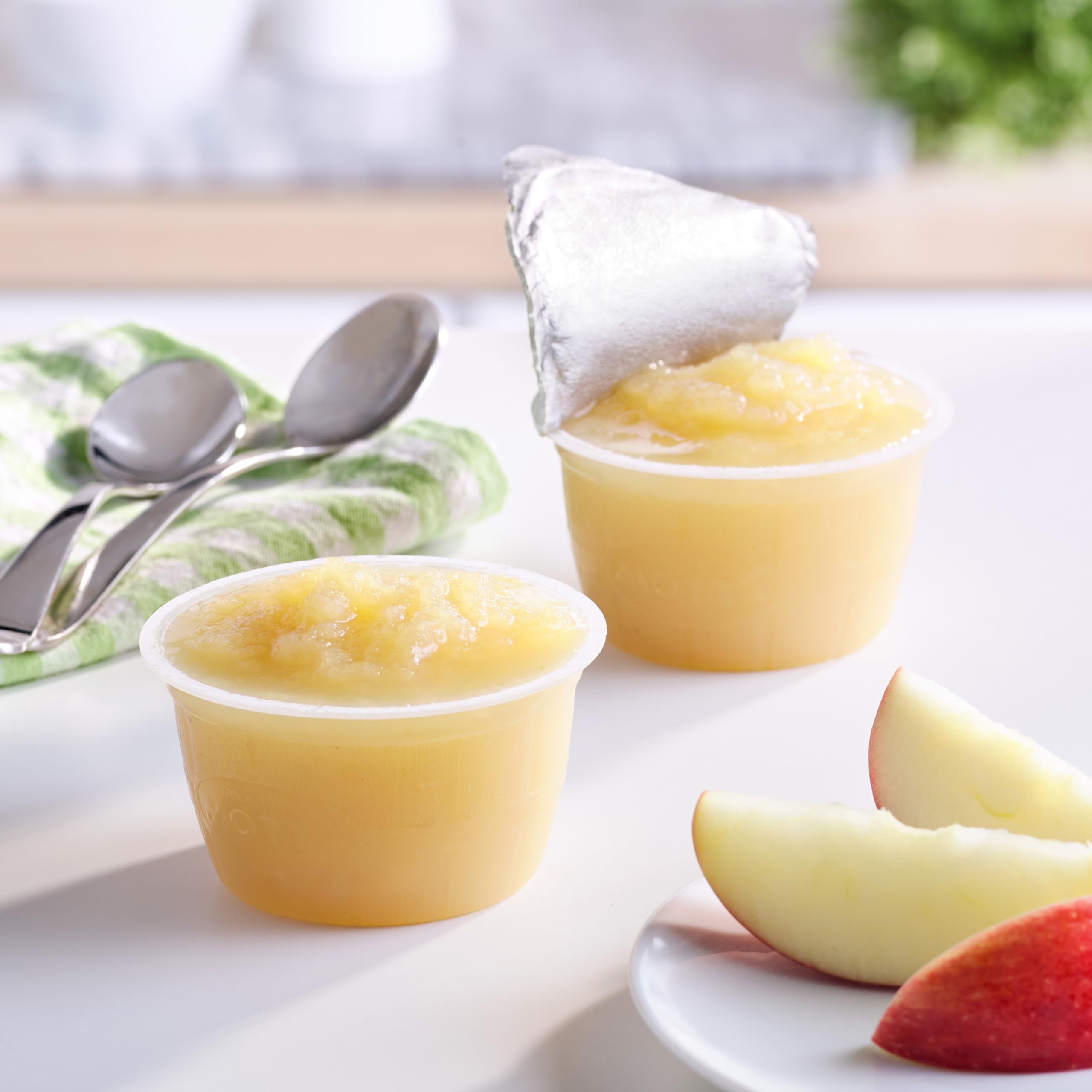 Kid-friendly Mott's applesauce perfect for school lunches.