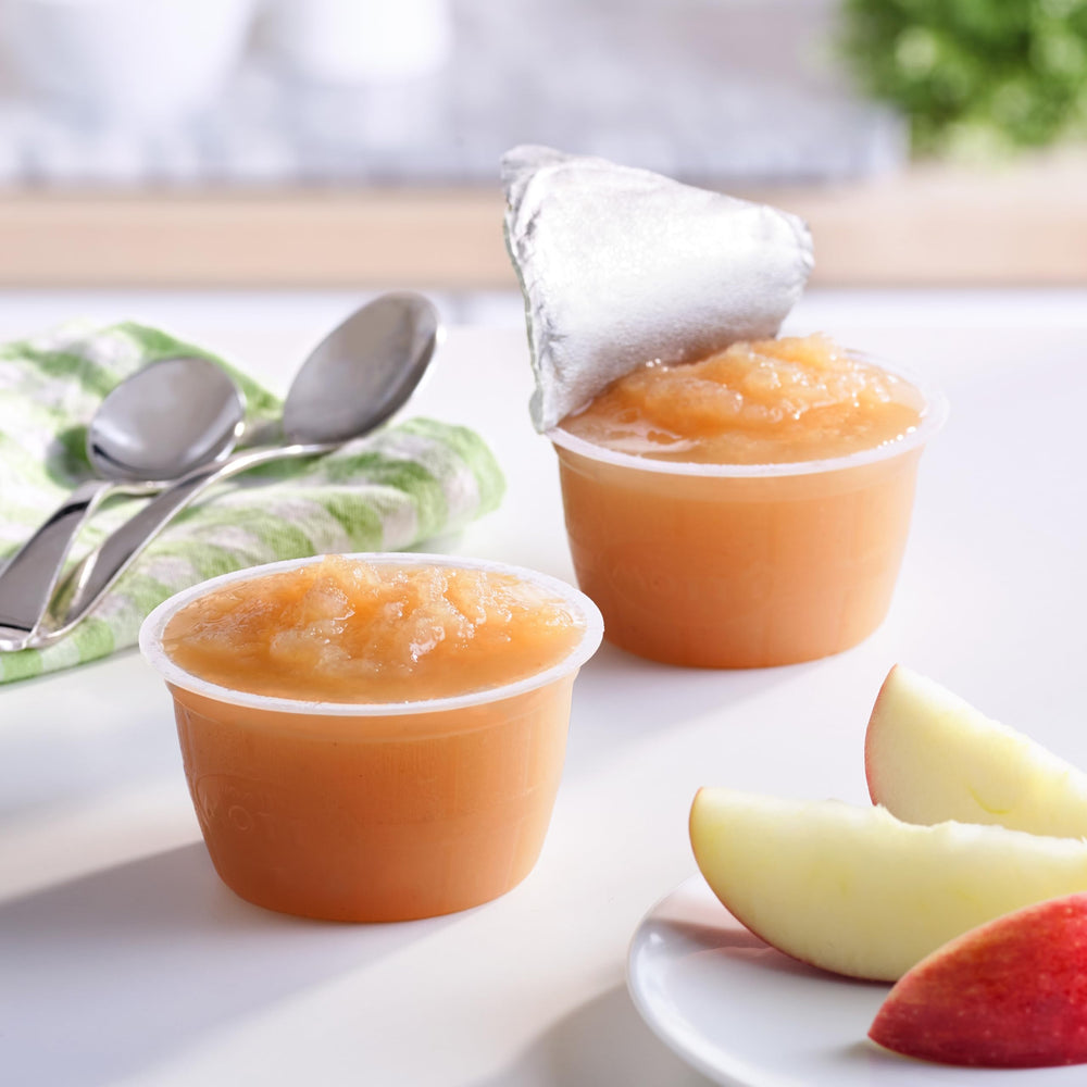 Mott's Mango Peach Applesauce kid's lunch option, tasty and portable.
