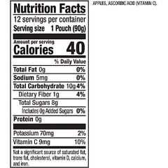 Mott's no artificial flavors label supports simple ingredients
