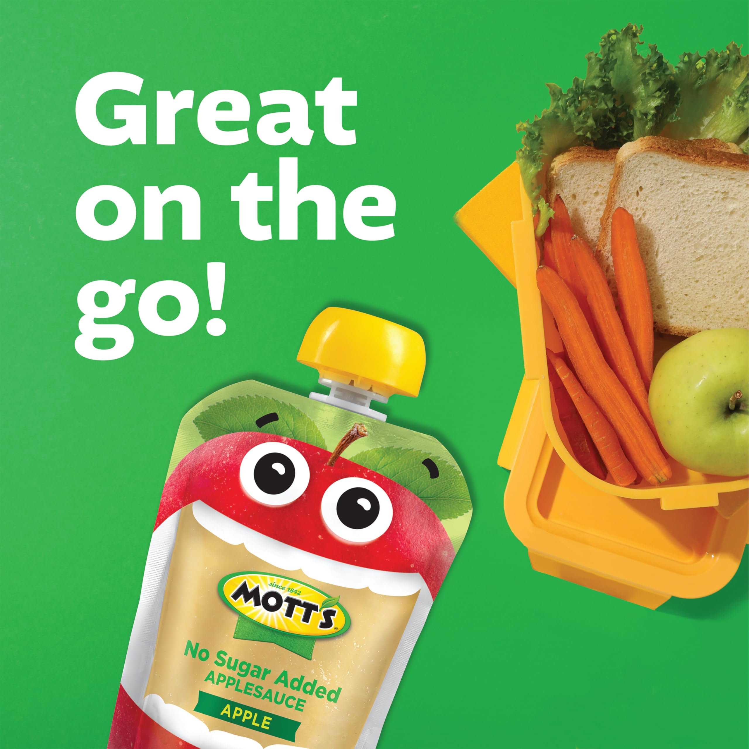 Mott's on-the-go lunchbox-ready applesauce for busy families