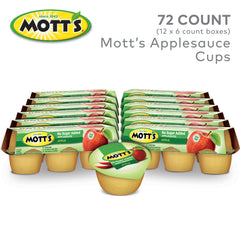 Mott's applesauce rich in vitamin C for everyday snacking.