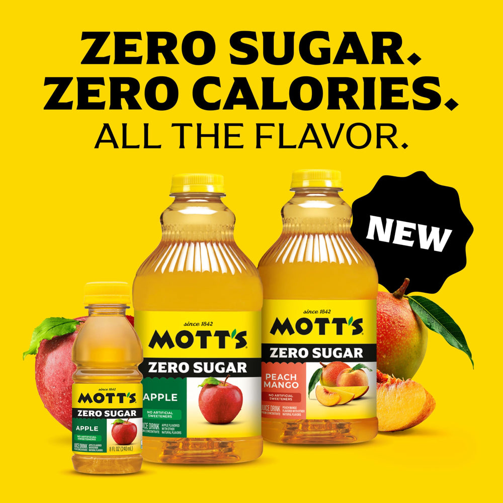 Mott's Zero Sugar Apple Juice Kid Lunchbox – school-ready sip