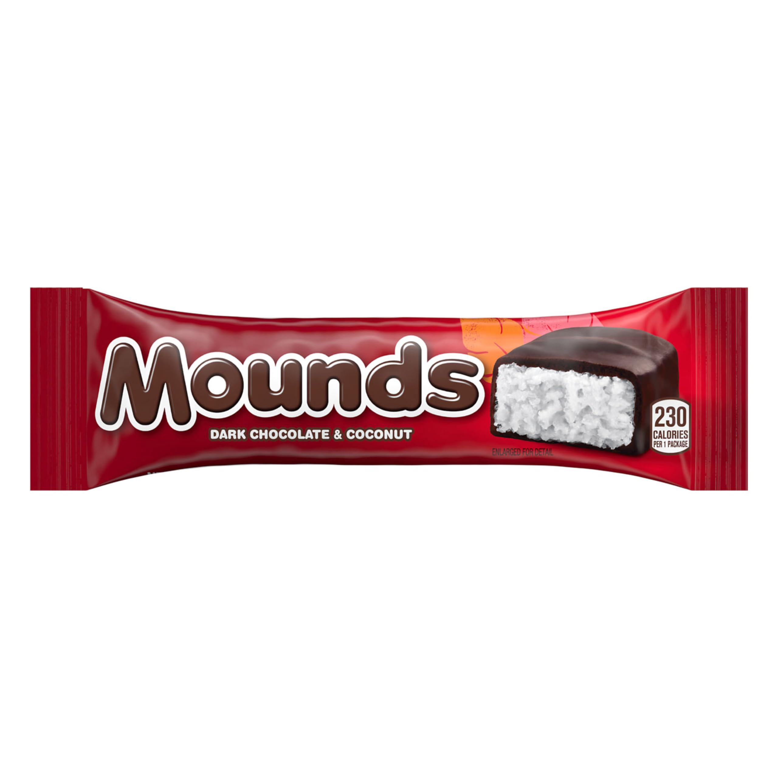 Gift bags and lunch boxes filled with MOUNDS coconut and chocolate bars.