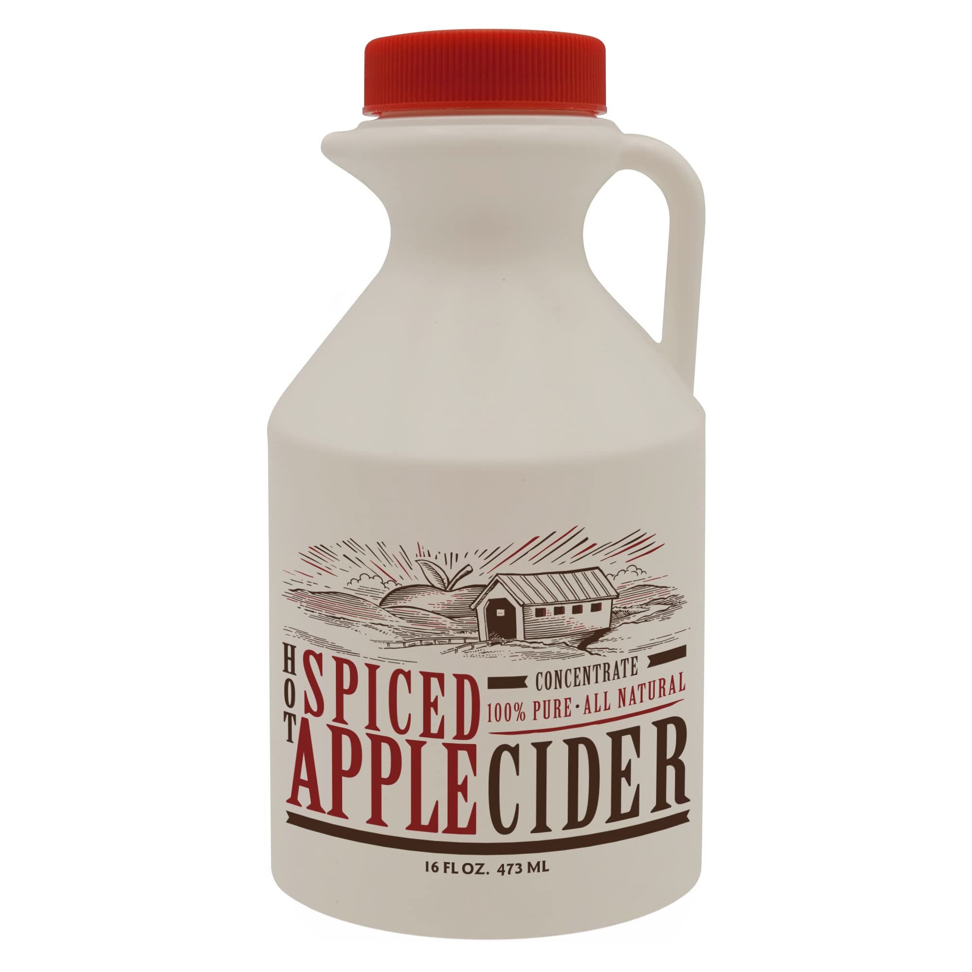Mountain Cider Apple Cider Concentrate bottle on counter for cozy drinks