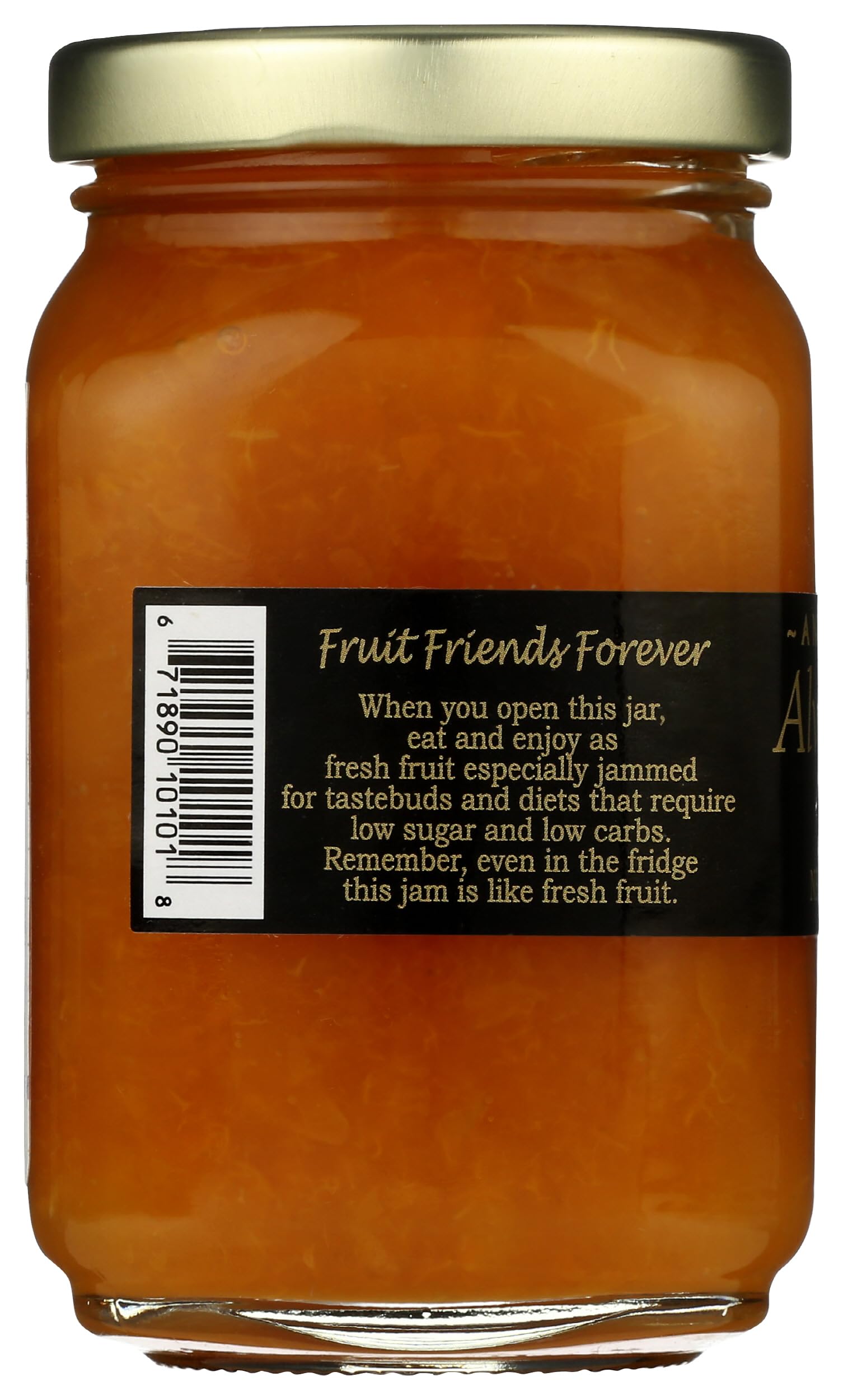 Mountain Fruit Co. Always Apricot Jam bowl scene with bread for tasting.